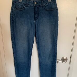 NYDJ Marilyn Straight Jeans / Size 10